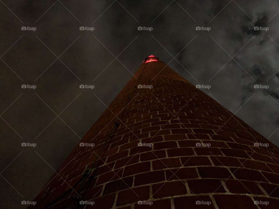 Tower sky night brick