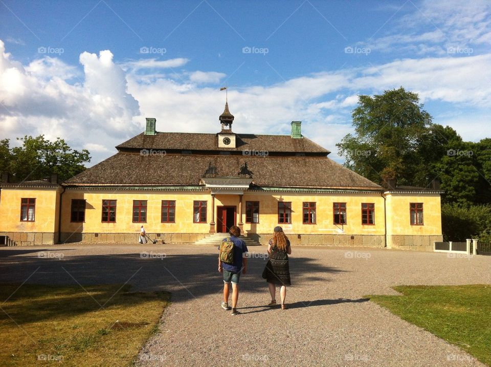 Visit at the Skogaholm Manor, Skansen, Stockholm