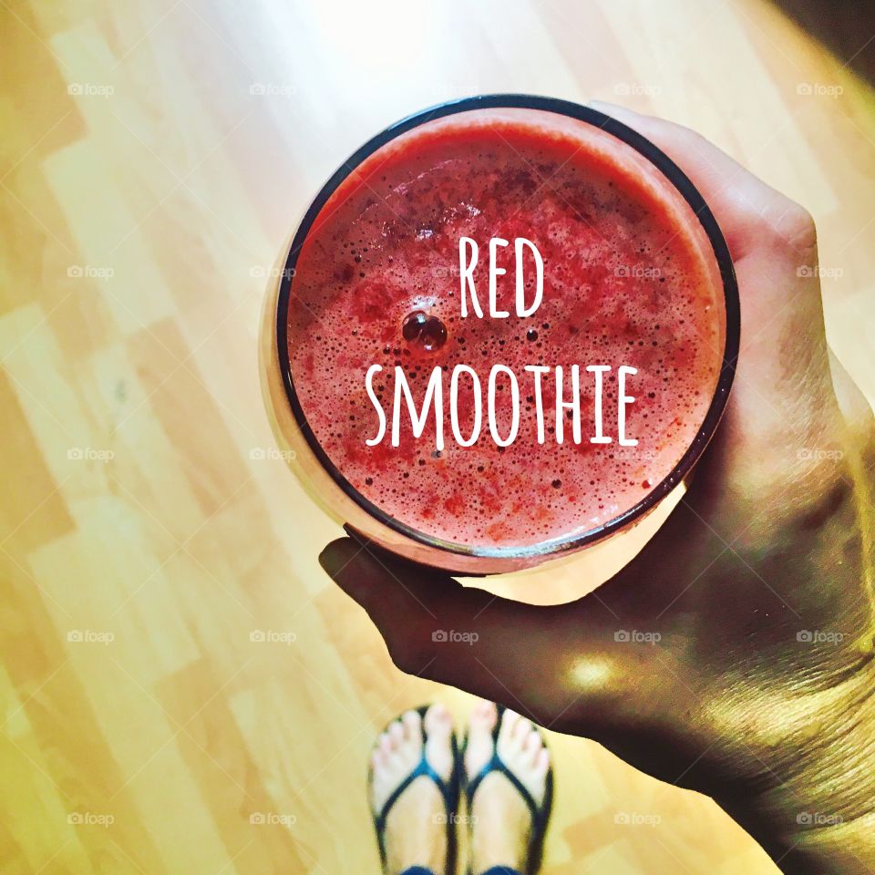 Red smoothie 
