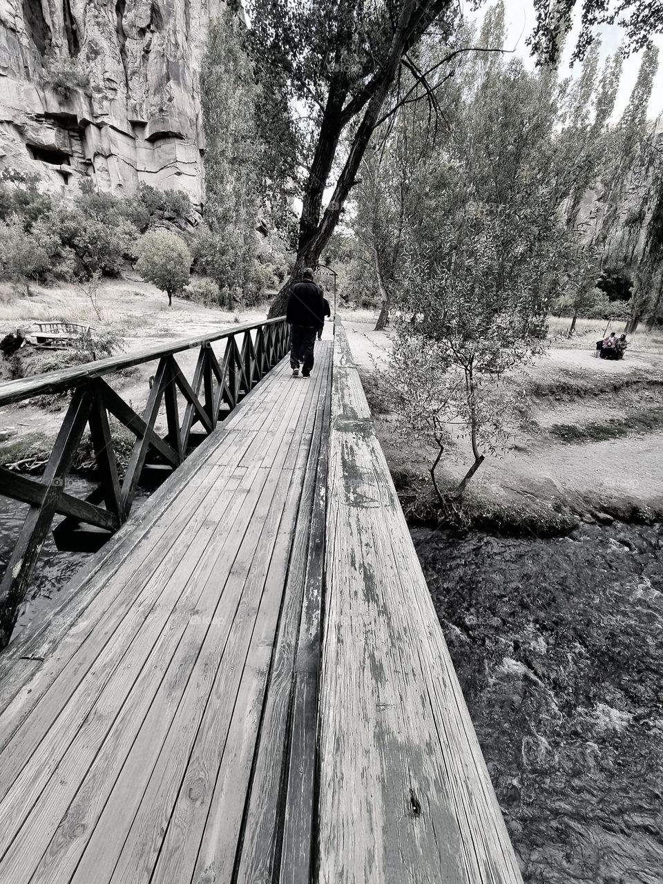 a bridge that leads somewhere