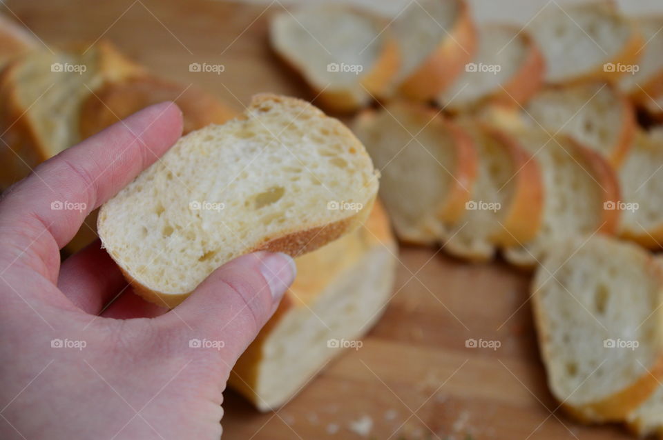 Holding food