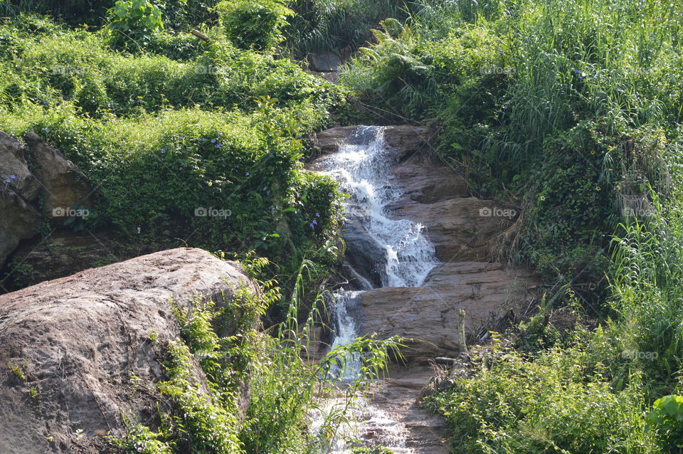 small water fall