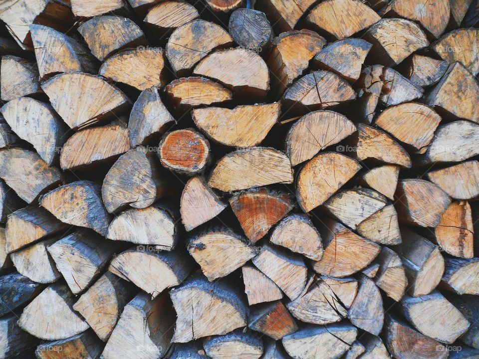 Stack of firewood