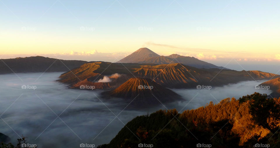 Sunrise at Mount Bromo, East Java, Indonesia