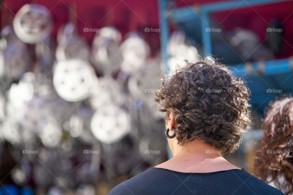 Ready for Fiestas de Gracia. Streets Decoration