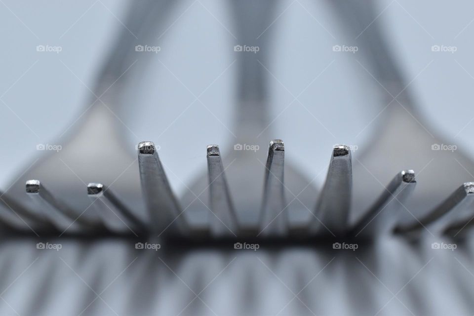 Forks lying on a surfaces 