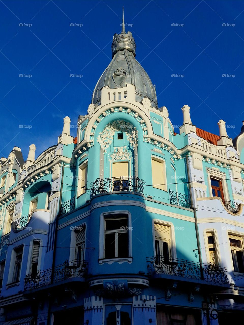 the Moskovits palace in Oradea