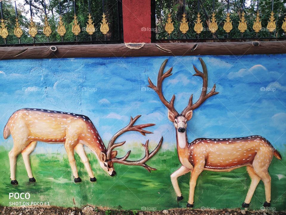 art of deer's