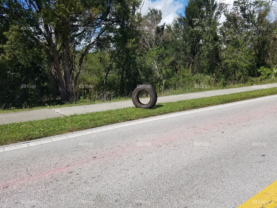lonely tire