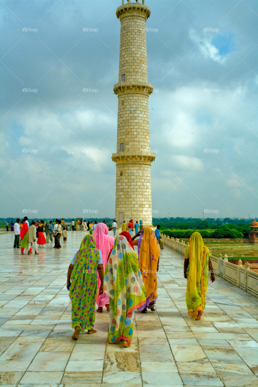 colourful india indian agra by paulcowell