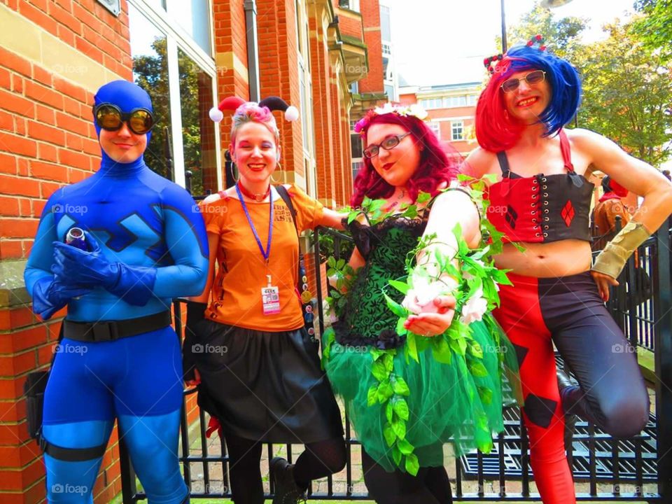 Fun at Leeds comic con