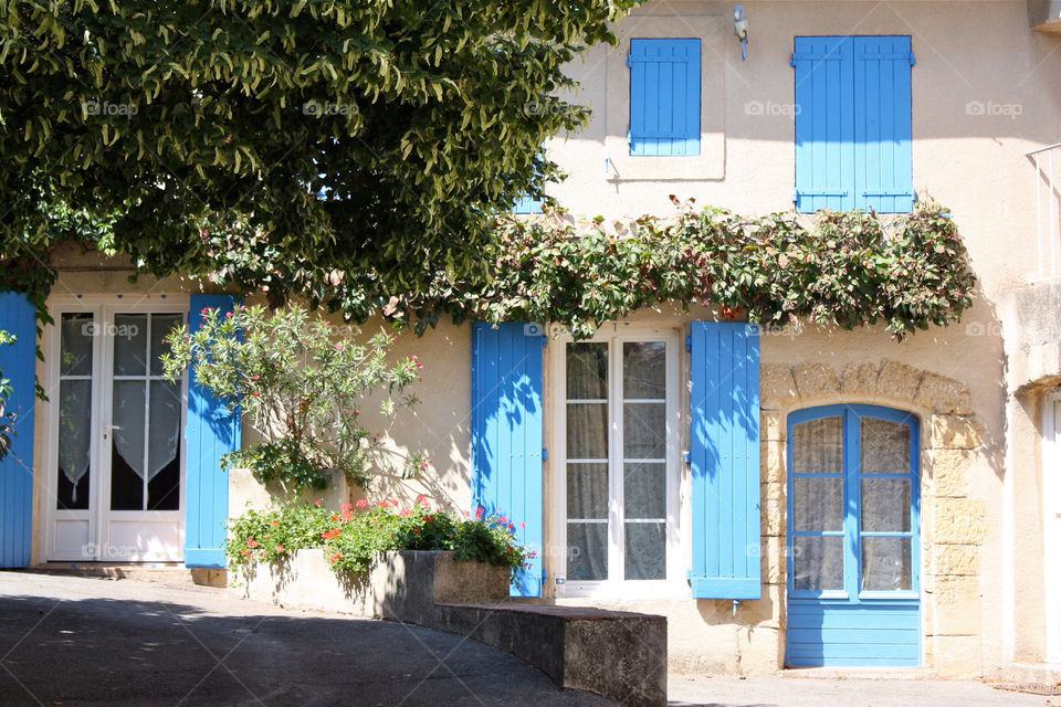Typical provencal townhouse