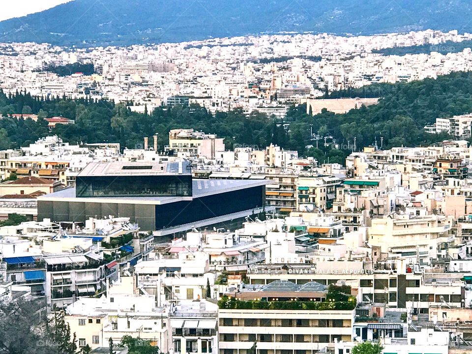 Athens above 