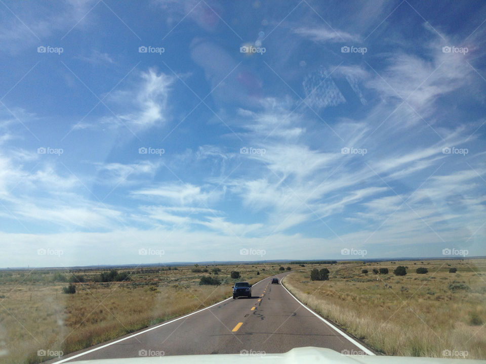 new mexico usa road blue sky highway by atheneschild