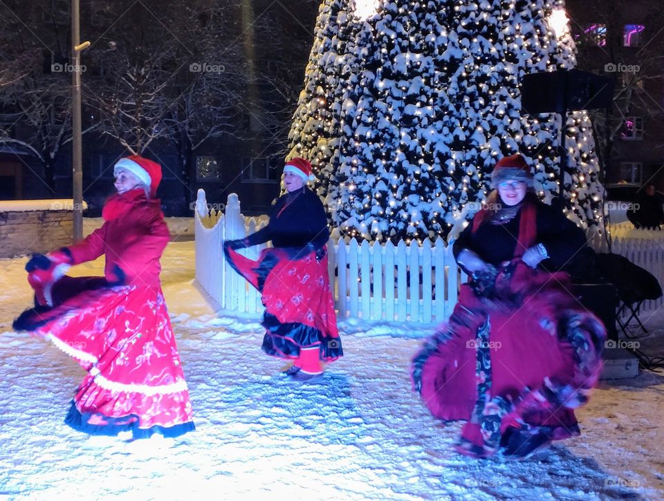 Winter dance 💃💃