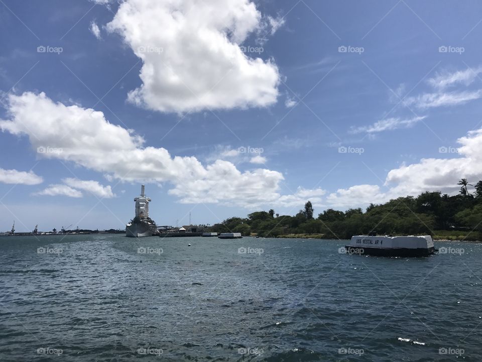 Pearl Harbor USS Arizona memorial  