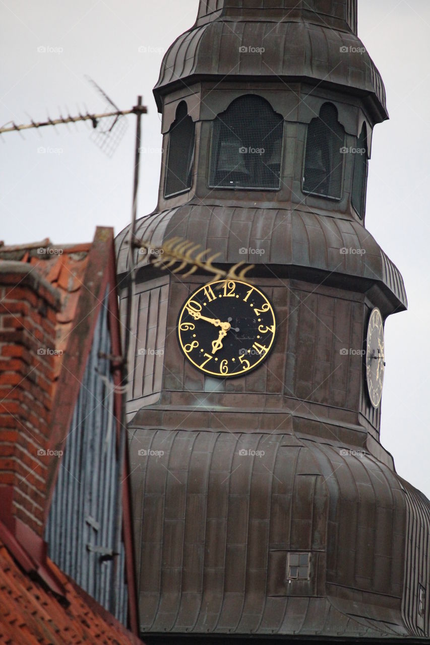 old clock.