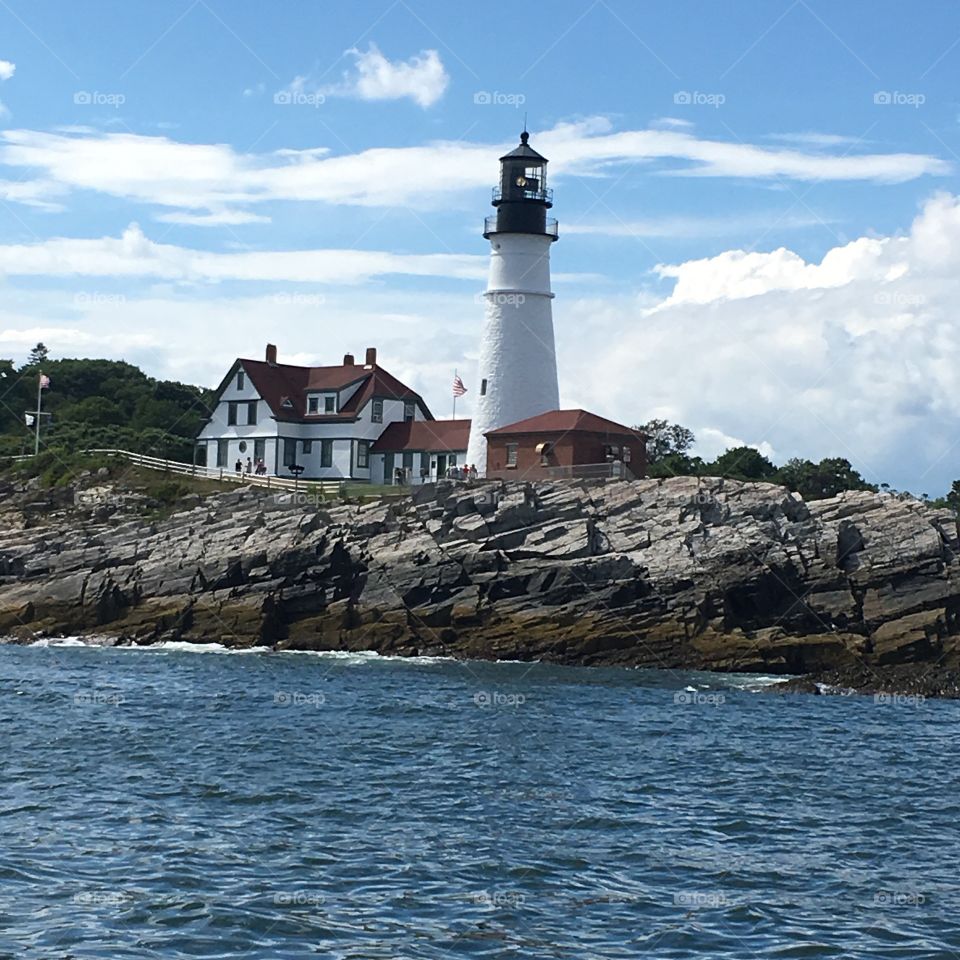 Maine lighthouse 
