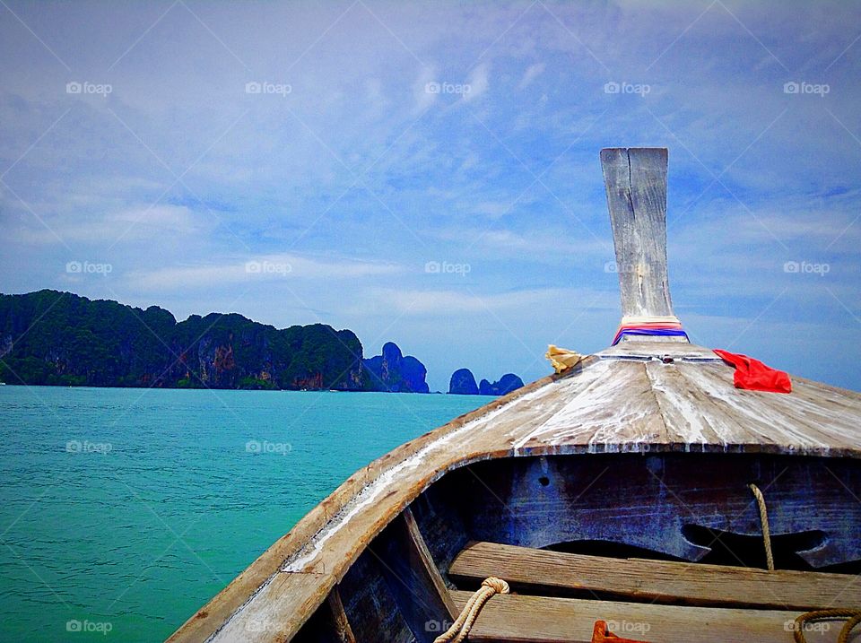 Long tail boat ride, Ao Nang