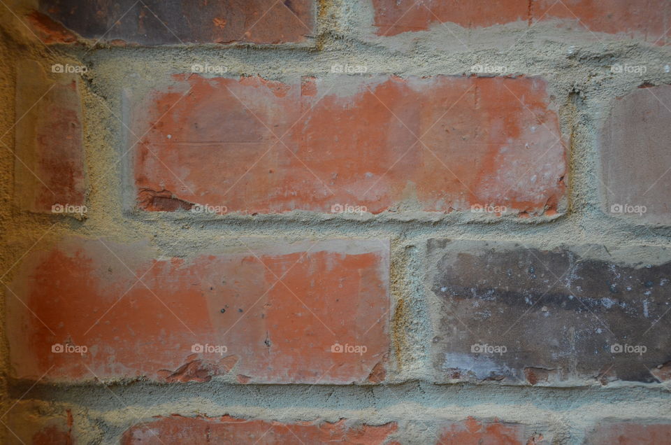 Close Up Brick Wall 