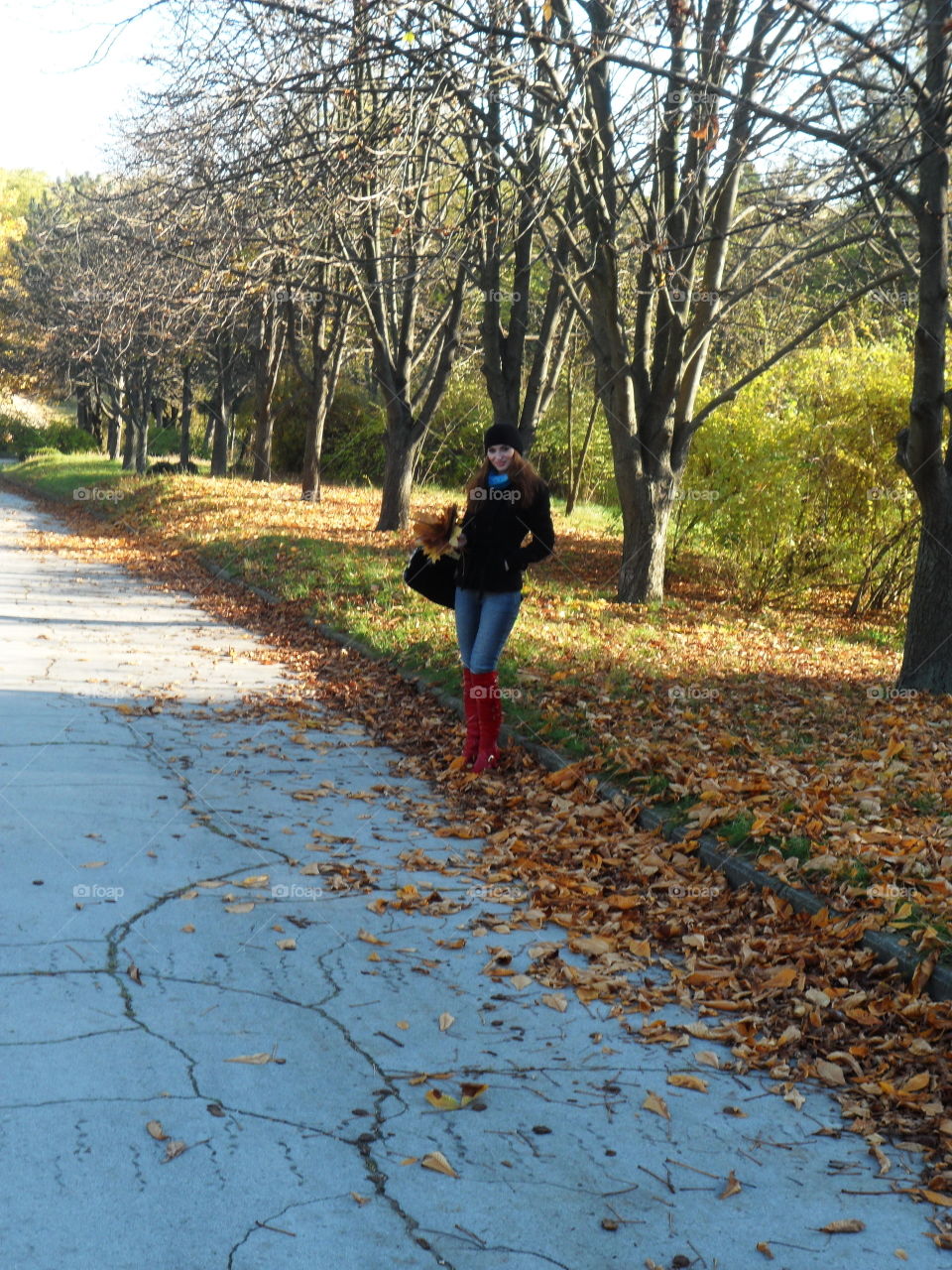 When she was really happy