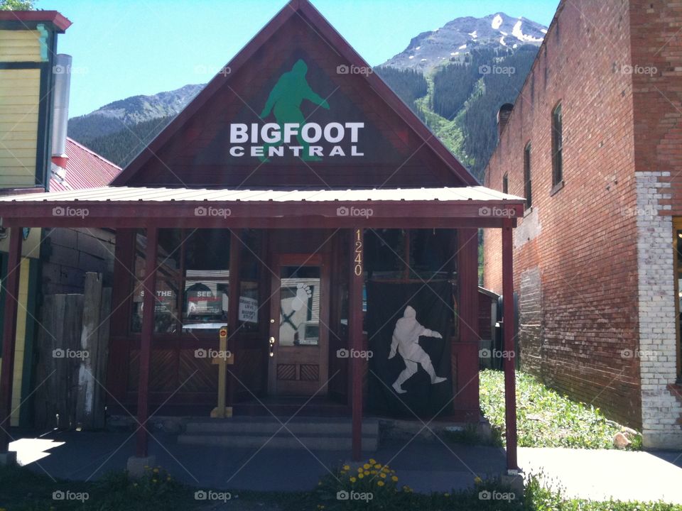 Bigfoot museum Silverton, Col 