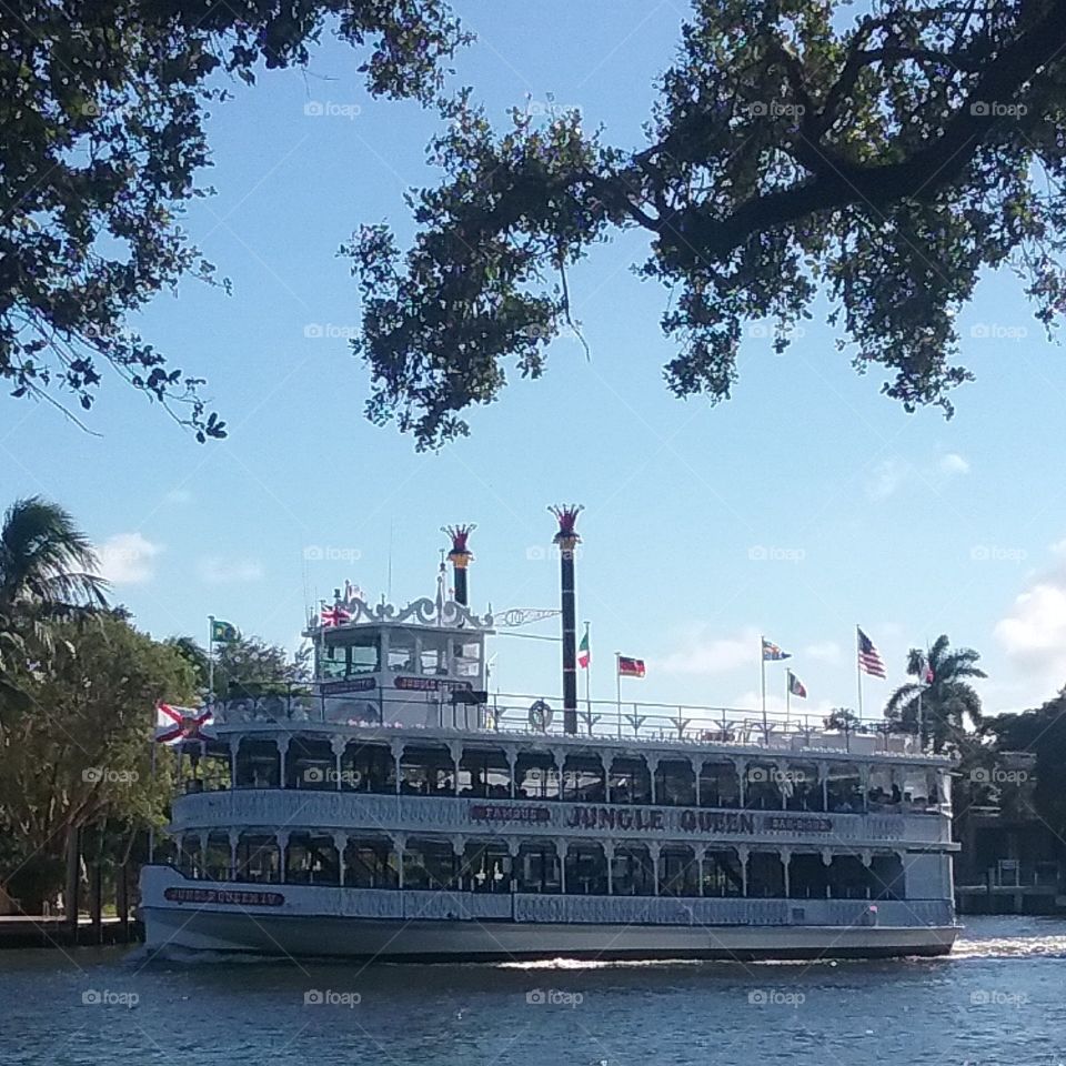 River Steam Boat