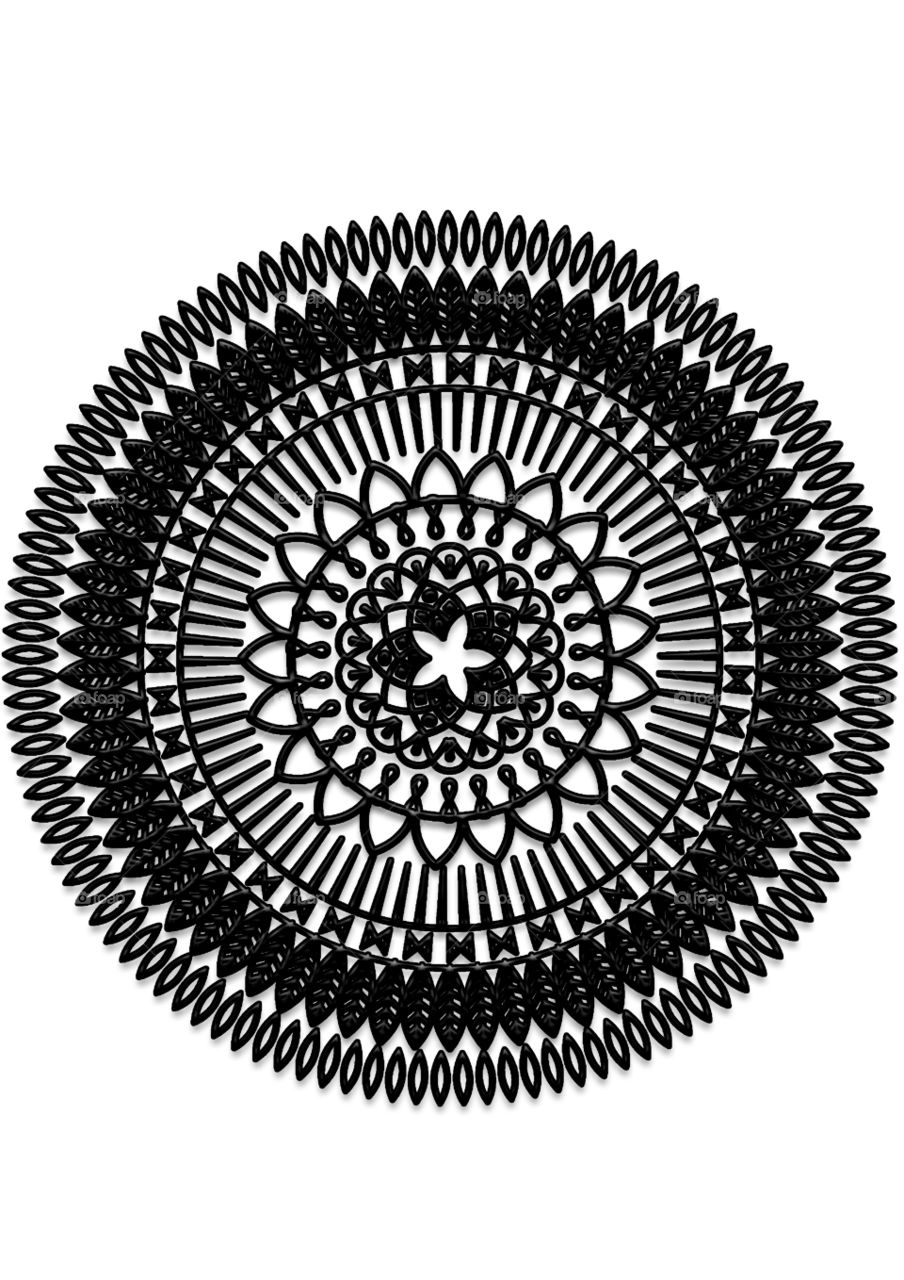 A circular pattern