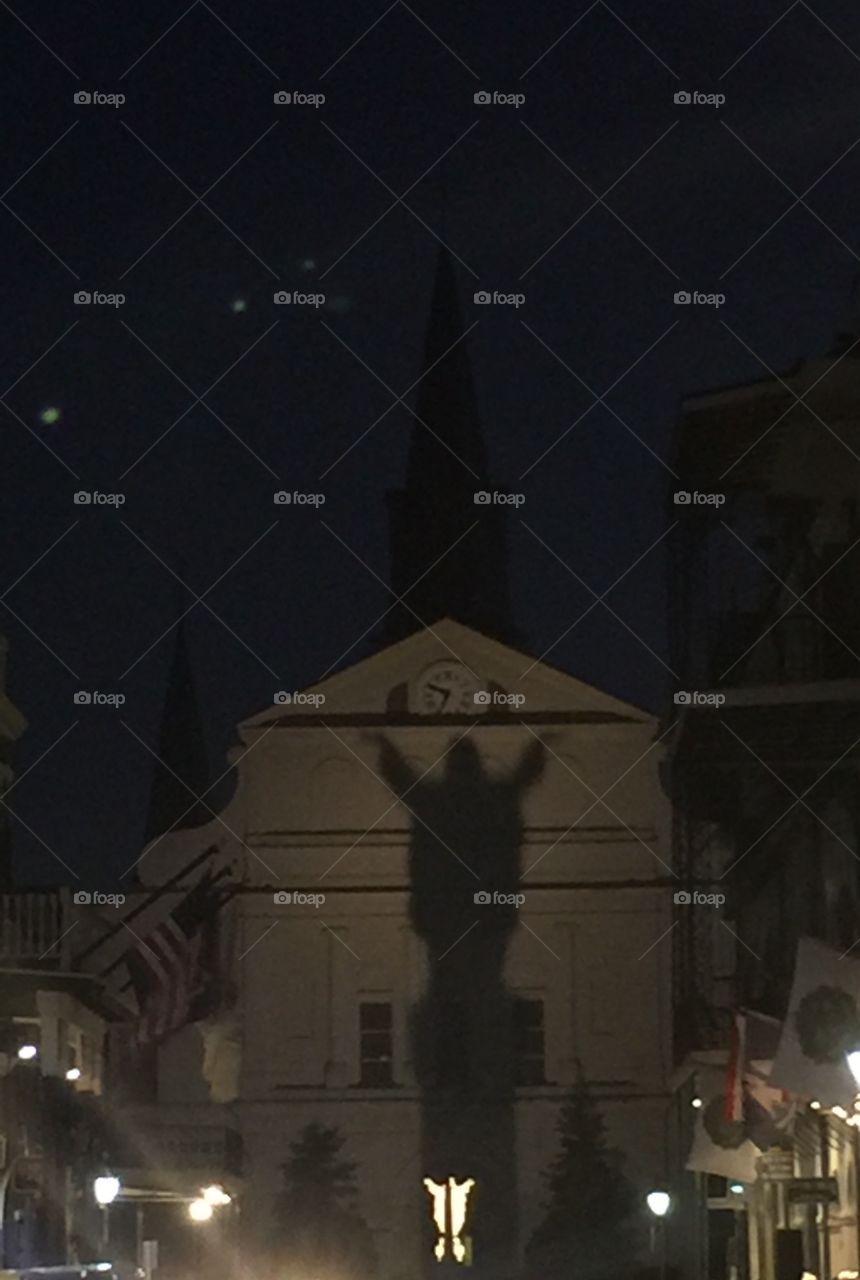 Jesus' Shadow New Orleans 