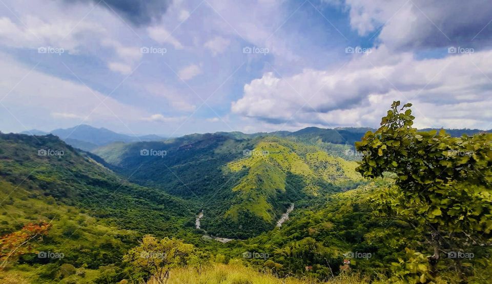 Beauty Of sri Lanka, Nuwara Eliya is a city in the tea country hills of central Sri Lanka. The naturally landscaped Hakgala Botanical Gardens displays roses and tree ferns, and shelters monkeys and blue magpies. Nearby Seetha Amman Temple