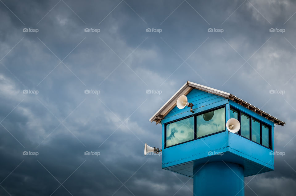 The Watchtower. A watchtower design as seen on some Australian beaches.