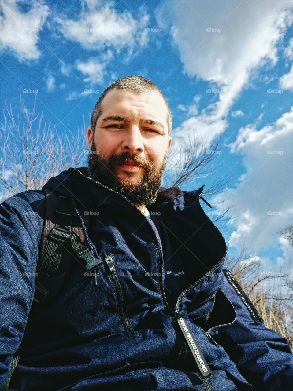 portrait of a man with a beard