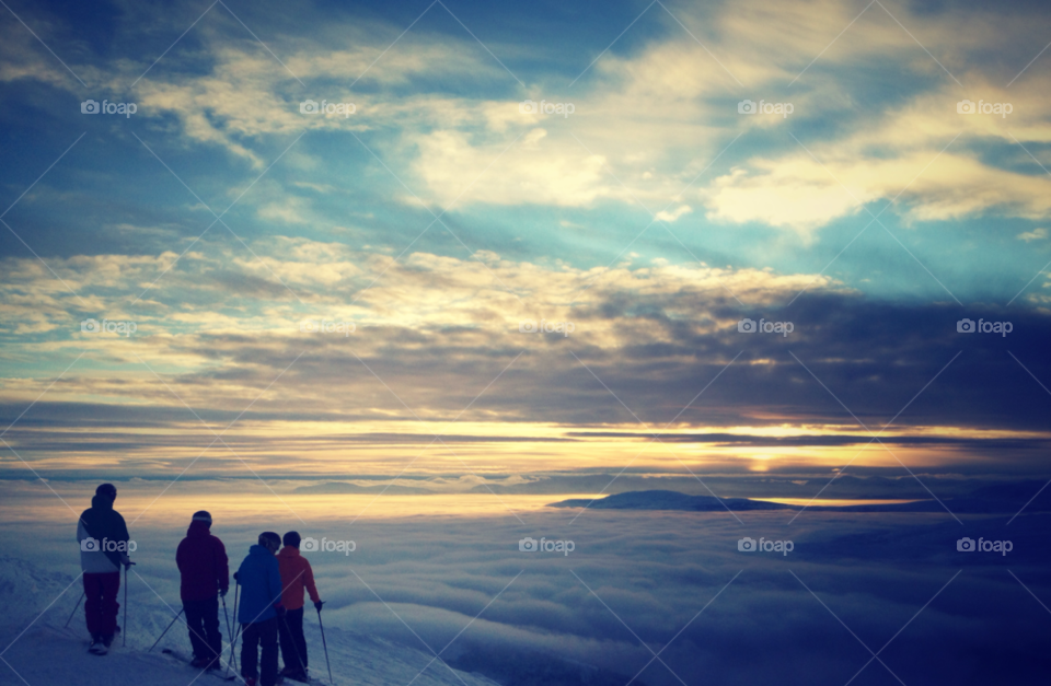 snow winter landscape sky by hannessoderlund