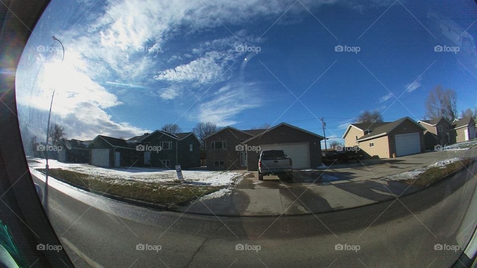 House, Snow, No Person, Building, Home