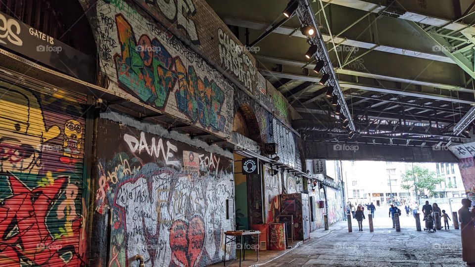 The Superb Art of The Graffiti Tunnel, Waterloo, London