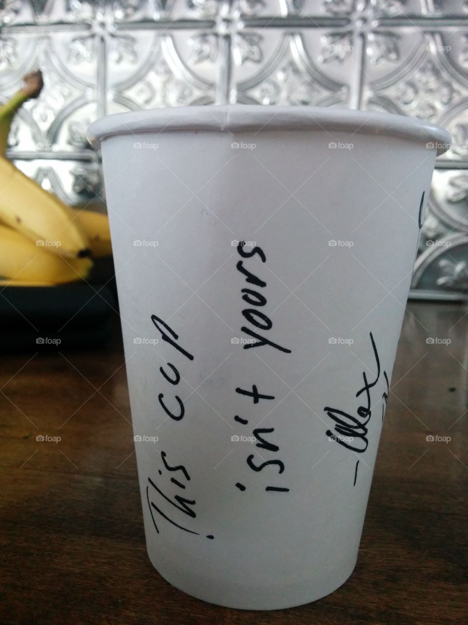 This Cup Isn't Yours