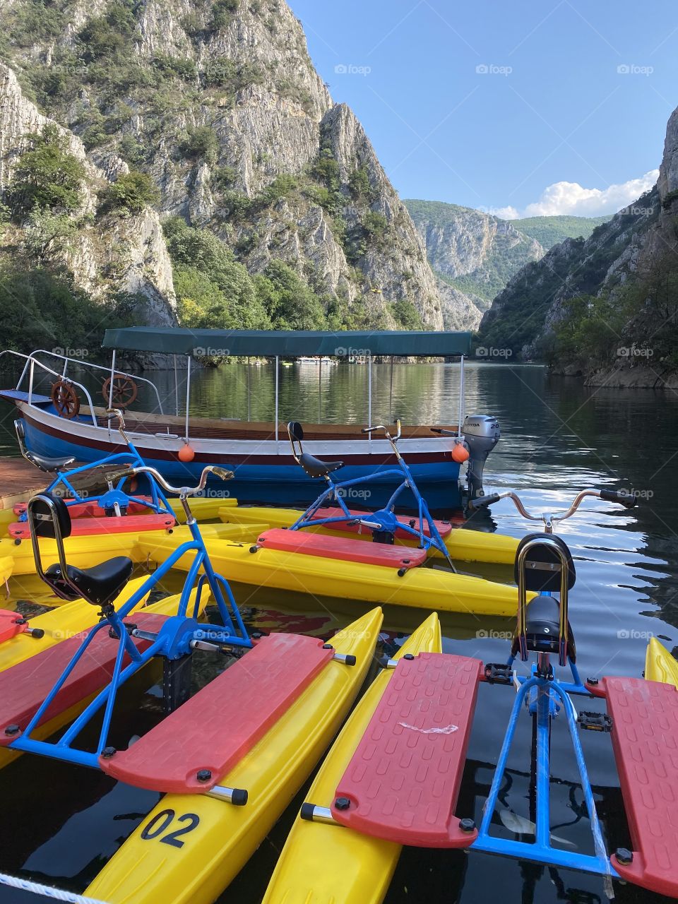 Kajak, Canoe, River, Nature, Green, amazing, Summer