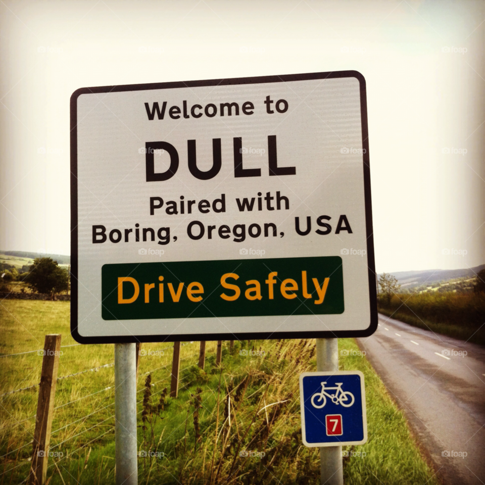 travel sign scotland dull by Eddie_Starr