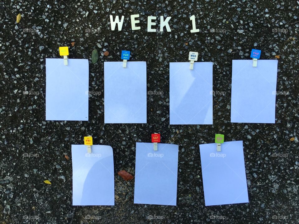 Planner concept week 1