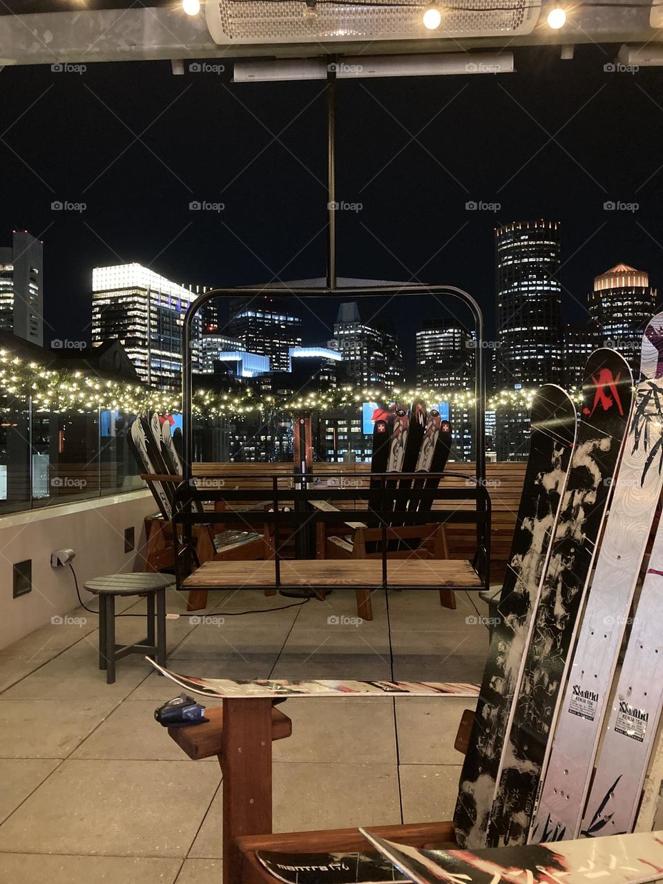 Ski lodge vibes in the city