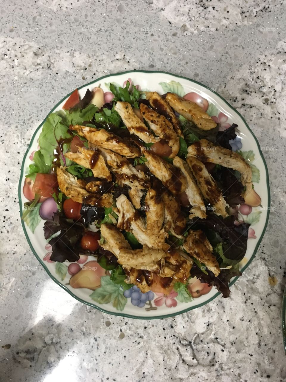 STUBB'S Chicken BBQ salad