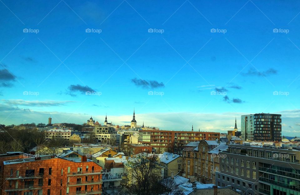 City Tallinn Estonia