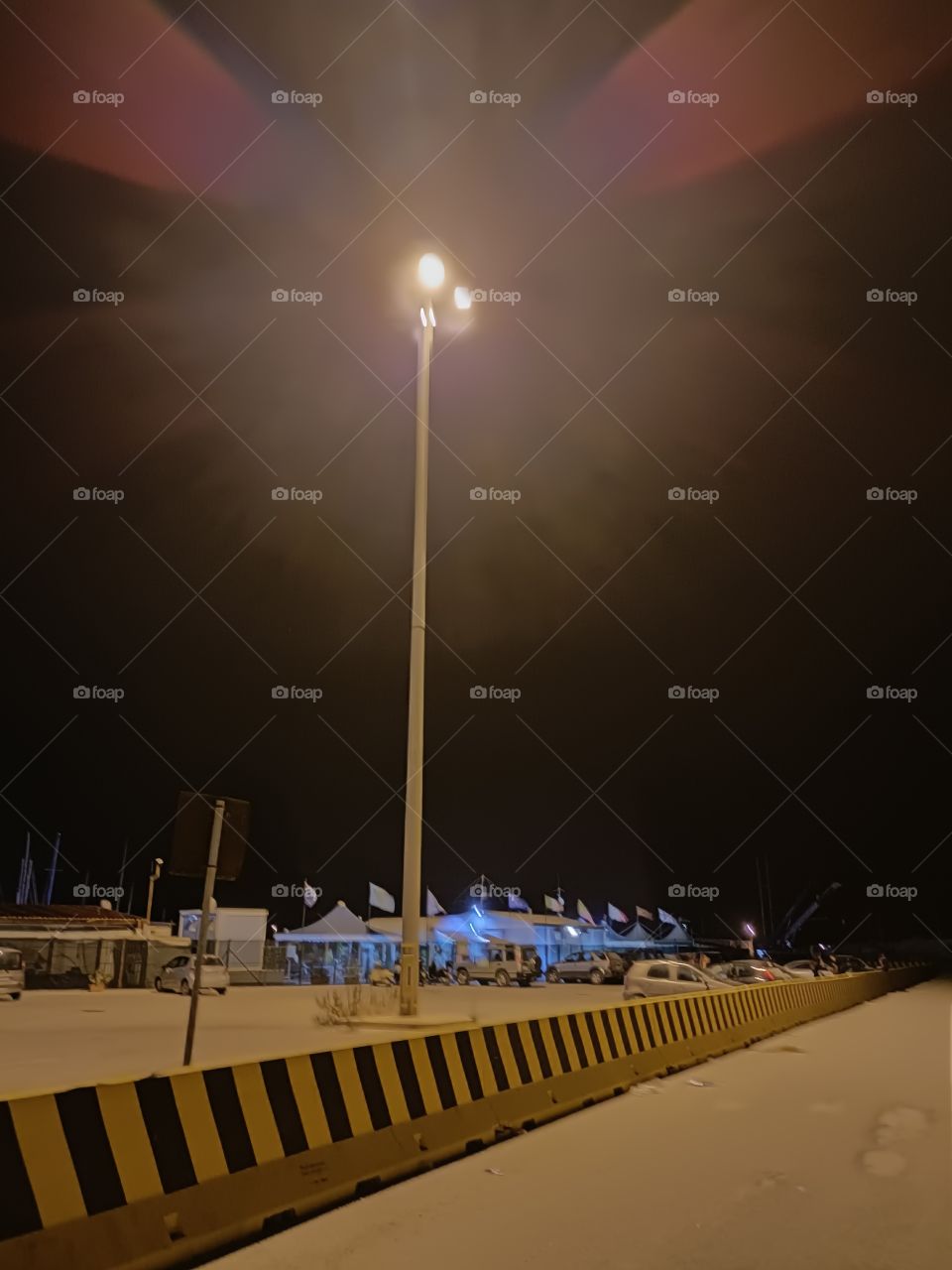 Faro al porto di Sciacca