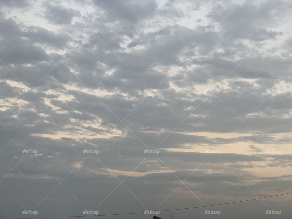 Few minutes before sunset