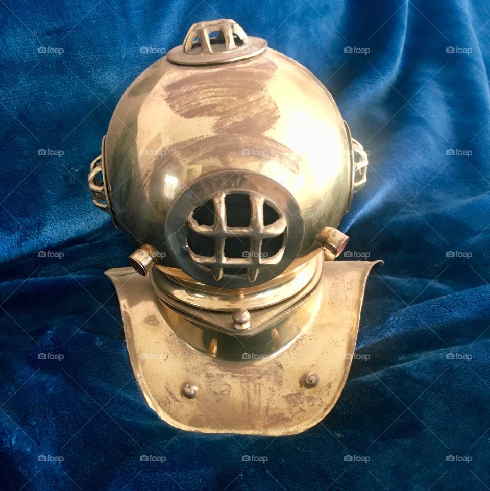 Old School Diving Helmet