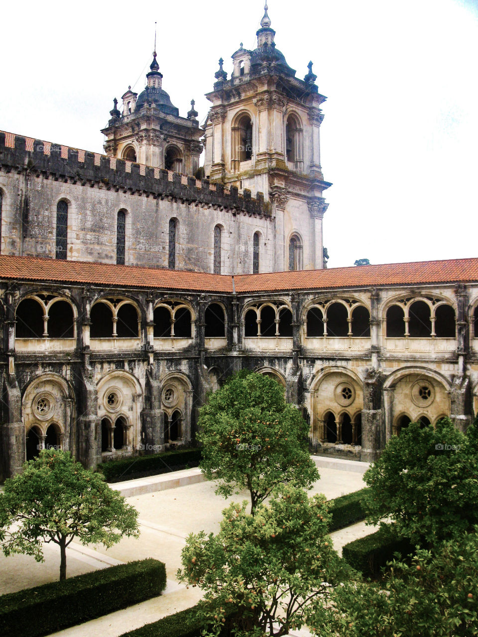 Monastery in Alcobaca in Portugal