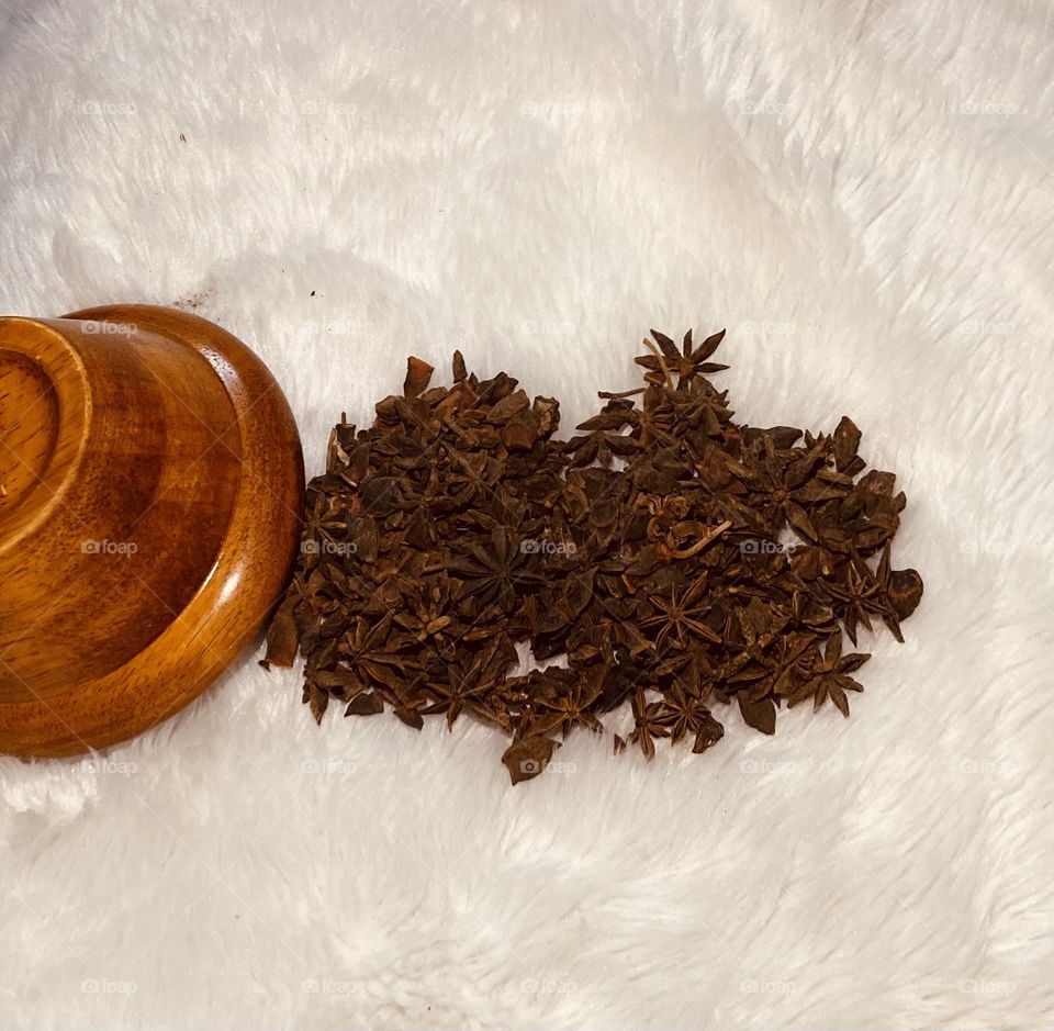star anise herb very delicious and healthy 