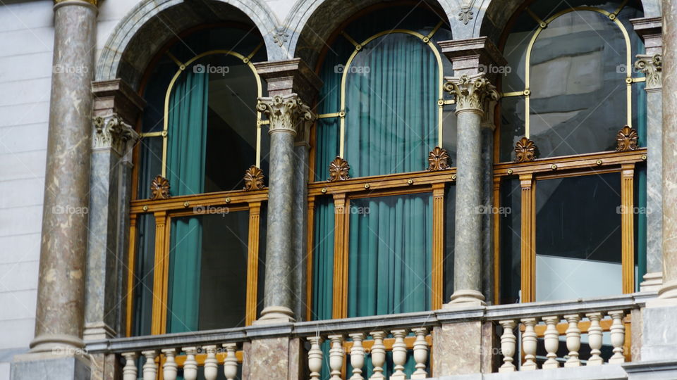 At the Centrale Train Station of Antwerp