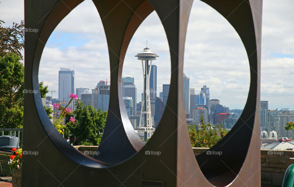 View of Space Needle from Kerry Park