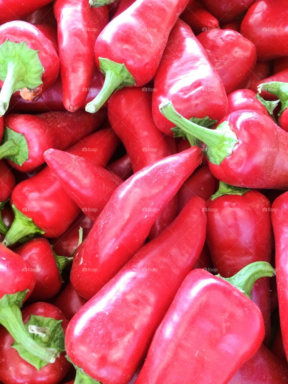 Red peppers